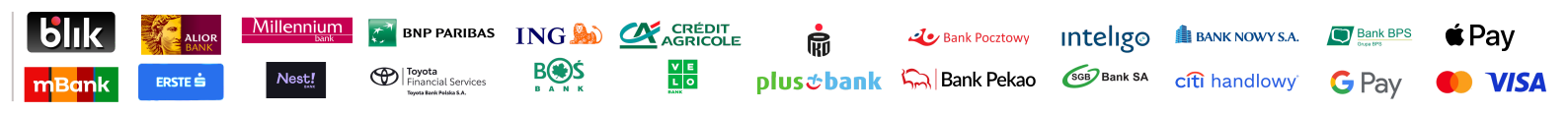 Paynow Baner z kartami belka